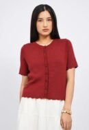 Shierly Fuzzy Knit Blouse