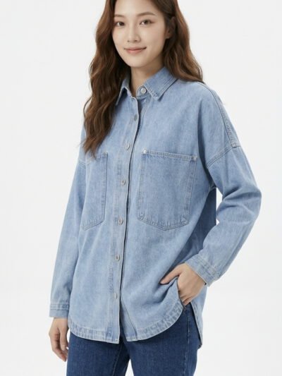 Audy Collar Denim Shirt